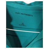 APPEARS NEW - Port Authority Ladies Polo Shirts, Blue & Green. (Size XL) 2 Pack