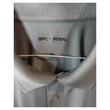 APPEARS NEW - Sport-Tek Polo Shirts, Grey & Charcoal Grey ( Size 3XL) 2 Pack