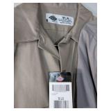 APPEARS NEW - Dickies Long Sleeve Work Shirts - Gray and Khaki Set (Size Medium)