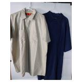 APPEARS NEW - Red Kap Work Shirts Bundle - Navy and Khaki (Size XXL)