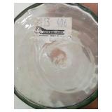 Clear Glass Storage Jars with Cork Lids