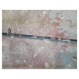 3 fishing poles Classic Zebco and Johnson Fishing Rod Collection 1 partial rod