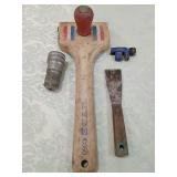 Floor scraper, tiny copper cutter