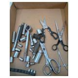 Mixed Socket Set with Scissors