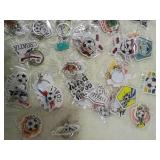 Soccer Theme Acrylic Keychain Collection