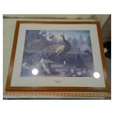 Ornamental Garden Bird Print by Marmaduke Craddock