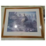 Ornamental Garden Bird Print by Marmaduke Craddock