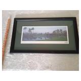 Bay Hill Club No.17 Hole Framed Golf Course Photo signed photo  framed and matted