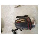 7 random reels 5 out of 7 spin when cranked Zebco Fishing Reel Collection shakespearreels Shimano