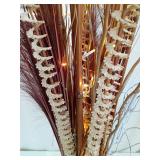 LED Lighted Bamboo and Flower Arrangement