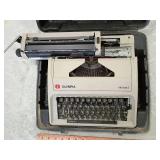 Olympia Carina 1 Portable Typewriter with case