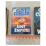 Three Hardback Books -Lost Empire, The Wrecker, and Stay Close