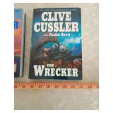 Three Hardback Books -Lost Empire, The Wrecker, and Stay Close
