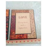 Faith and Love Inspirational Wall Plaques Set