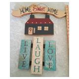 Home Sweet Home Wall Decor Set