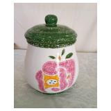 Country Kitchen Collection - Apple Storage Jar and Gingham Ornaments