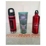 Starbucks Cold Cup & Red Water Bottles Set