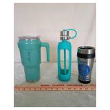 Insulated Beverage Container Set - Teal/Turquoise Collection