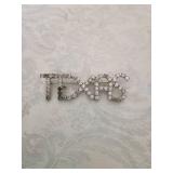 Decorative Jewelry Box Set with Texas Brooch and necklace