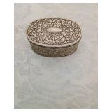 Decorative Jewelry Box Set with Texas Brooch and necklace