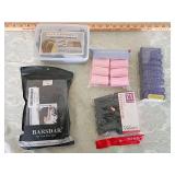 Hair Styling Kit Bundle - Barsdar Wig with Rollers Set