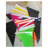 Multicolor Flag Making Kit with Wooden Stakes