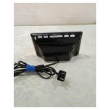 Modern Digital Alarm Clock with Red LED Display