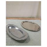 Decorative Silver Plated Serving Trays