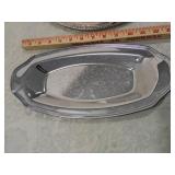 Decorative Silver Plated Serving Trays