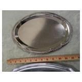 Decorative Silver Plated Serving Trays