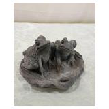 Concrete Frog Figurine