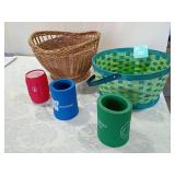 Woven Easter Basket Collection wicker basket