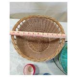 Woven Easter Basket Collection wicker basket