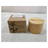 Bamboo Salt Box with Swivel Lid