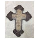 Decorative Scripture Wall Crosses - Set of 2