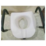 Elevated Toilet Seat with Arms