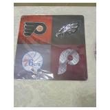 Philadelphia 76ers and Flyers Logo Wall Decor