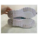 Fight Ovarian Cancer Athletic Shoes Teal White