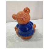 Oreo Cookie Jar with Patriotic Teddy Bear