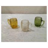 Miniature Glass Beer Mug Set