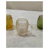 Miniature Glass Beer Mug Set