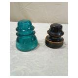 Glass Electrical Insulators - Hemingray Style (items in pictures)