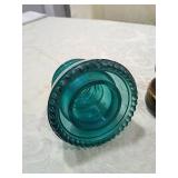 Glass Electrical Insulators - Hemingray Style (items in pictures)