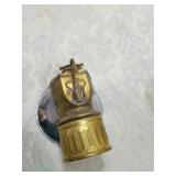 Kaukauna Klub crock and  Mining Cap Lamp (items in pictures)