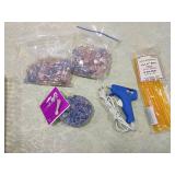 Craft Supply Bundle - Hi & Lo Melt Glue Gun Kit with Marbles