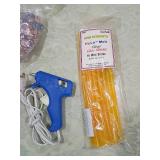 Craft Supply Bundle - Hi & Lo Melt Glue Gun Kit with Marbles