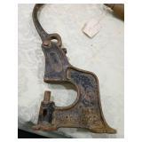 Hand Crank potatoe Peeler and Wood Handle Brace and hand drill