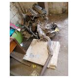 Motor tranny and exhaust VW motor 023 not tested 4 cylinder (bring your own help to load. Will not help lift)