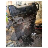 Motor tranny and exhaust VW motor 023 not tested 4 cylinder (bring your own help to load. Will not help lift)