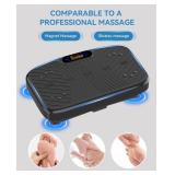 $156 Vibration Plate Exercise Machine with 200 Speeds, 450 Lb Capacity